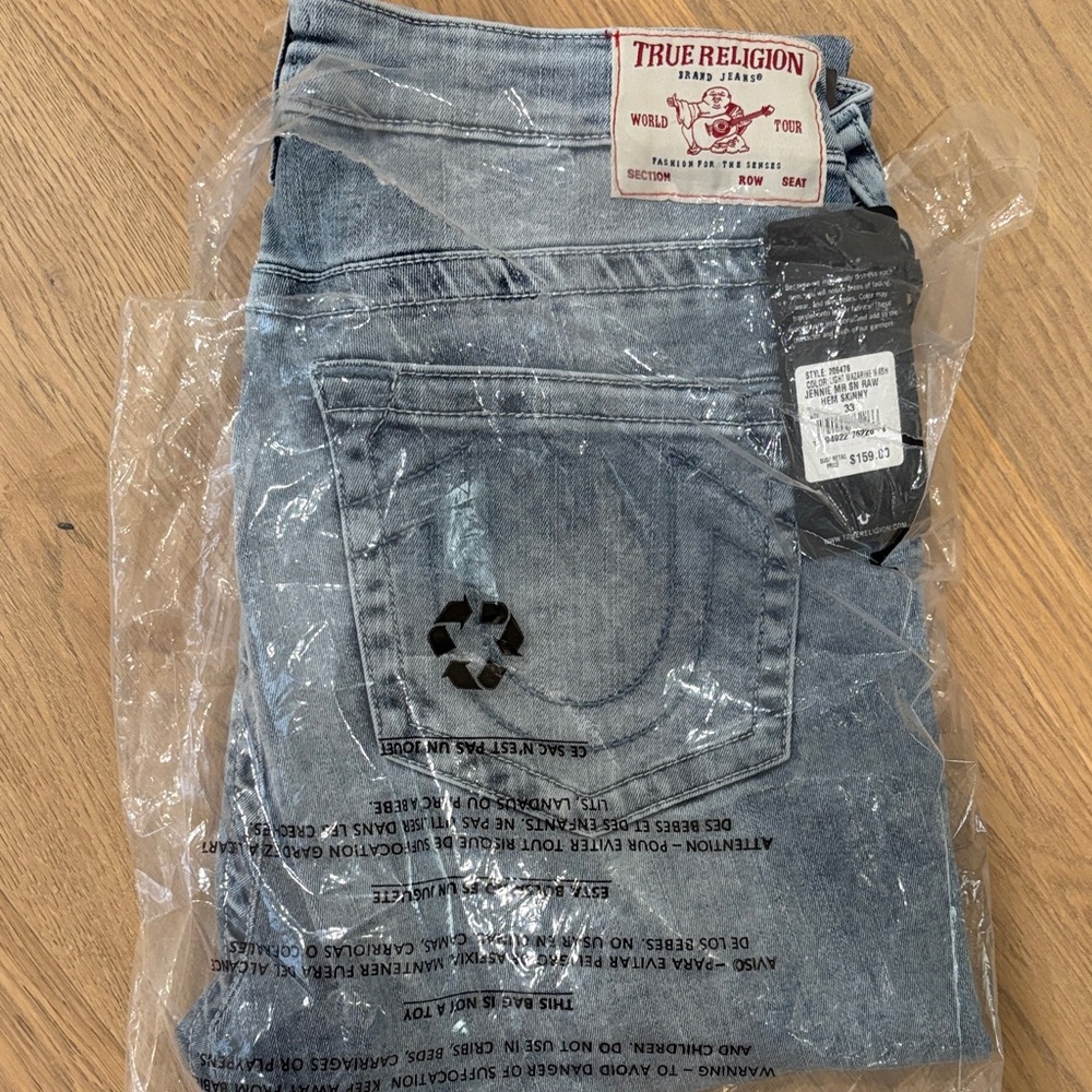 True Religion Light Blue Skinny Jeans